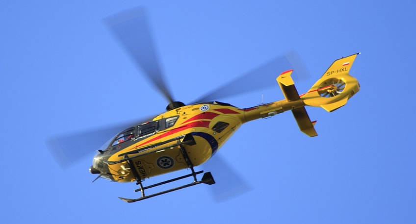 Sturz im Wiehengebirge: Mountainbiker in Klinik geflogen
