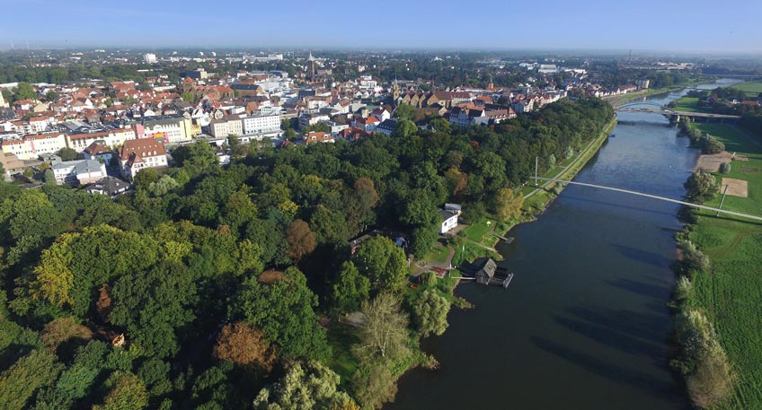 Mindener Glacis - Grüne Lunge der Stadt