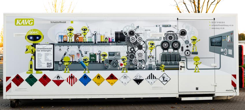 Wohin mit Lacken, Batterien und Co.? Wohin mit Lacken, Batterien und Co.?