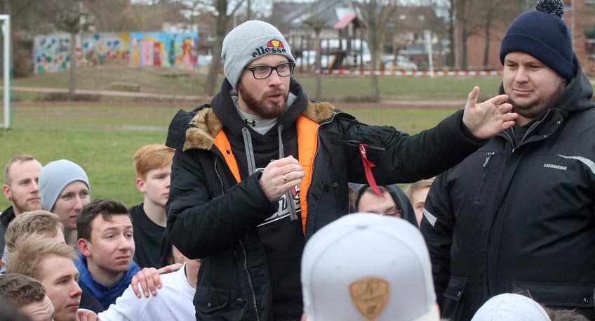 Trainingsbeginn bei den 'Minden Wolves' Trainingsbeginn bei den 'Minden Wolves'