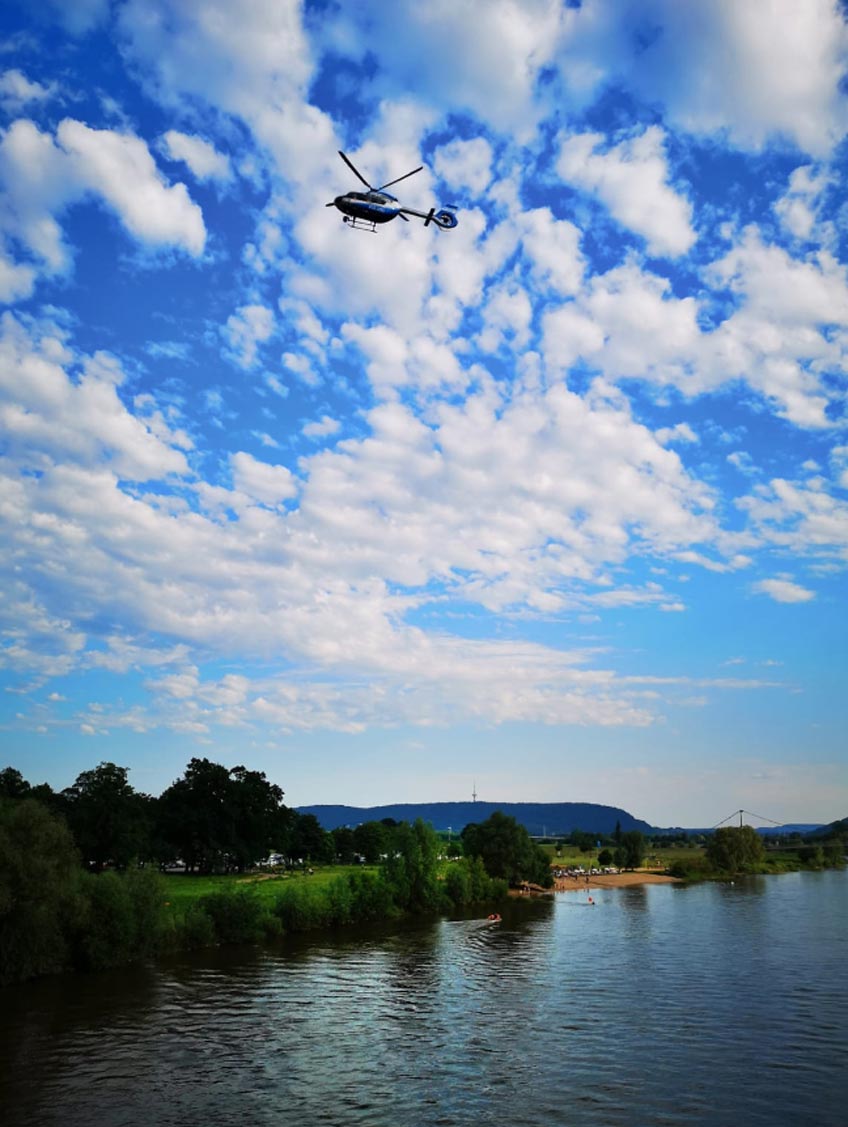 20190607 hallo minden einsatz 2 an der weser