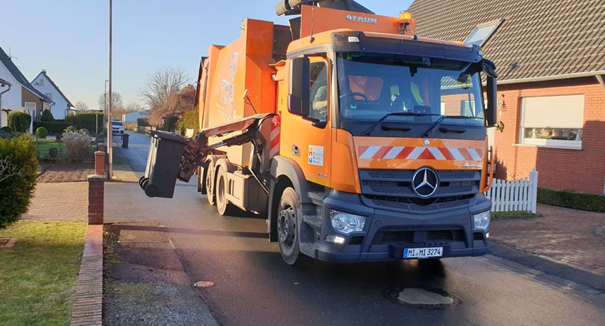 Nachrichten Minden - Trotz Corona: Müllabfuhr immer pünktlich unterwegs ...