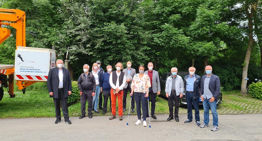 Das Kuratorium der Wei&szlig;storch-Stiftung hat Landr&auml;tin Anna Katharina B&ouml;lling in Petershagen zur neuen Vorsitzenden gew&auml;hlt. Sie tritt damit die Nachfolge des ehemaligen Landrats Dr. Ralf Niermann an.