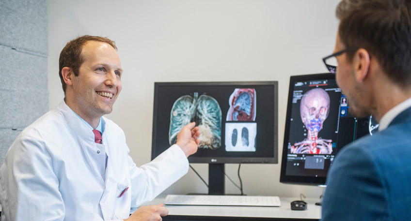 Das Universitätsinstitut für Radiologie, Neuroradiologie und Nuklearmedizin der Mühlenkreiskliniken steht vor dem Umbau zu einem überregional bedeutsamen High-Tech-Standort.