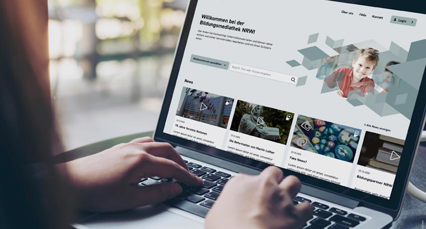 Zum neuen Schuljahr ging die &bdquo;Bildungsmediathek NRW&ldquo; an den Start. Das neue Internetportal stellt Lehrerinnen und Lehrern, sowie Sch&uuml;lerinnen und Sch&uuml;lern ein umfangreiches Angebot an digitalen Lernmitteln von A wie Antisemitismus bis Z wie Zahlen zur Verf&uuml;gung. 