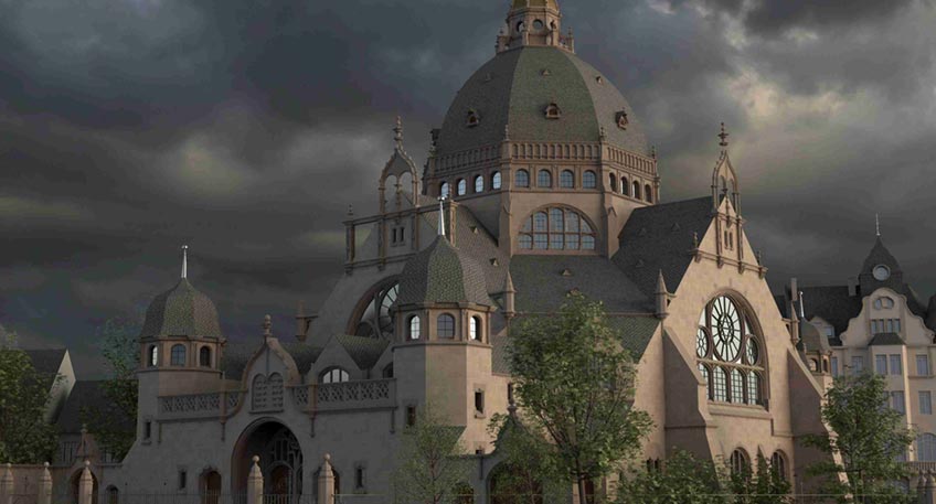 Das Mindener Museum zeigt ab Sa, 9. Oktober die Ausstellung &bdquo;Synagogen in Deutschland &ndash; Eine virtuelle Rekonstruktion&ldquo;. Die Wanderausstellung der TU Darmstadt entstand zum Jubil&auml;umsjahr &bdquo;#2021 JLID &ndash; J&uuml;disches Leben in Deutschland&ldquo;.