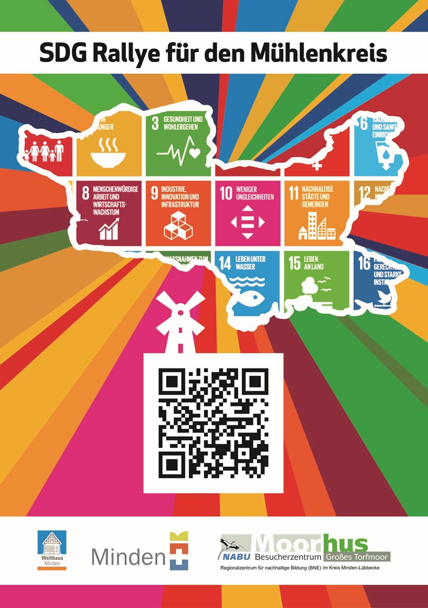 Im Rahmen der diesj&auml;hrigen Wandeltage ist eine spannende und informative Erlebnis-Rallye zu den 17 globalen Zielen f&uuml;r nachhaltige Entwicklung (Sustainable Development Goals - SDG&rsquo;s) f&uuml;r den M&uuml;hlenkreis entstanden.