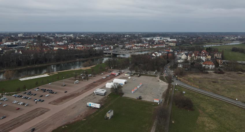Vom 06. bis 14. November findet in diesem Jahr die Mindener Herbstmesse statt. Wie in jedem Jahr muss w&auml;hrend der Messe und der gesamten Aufbauphase der Parkplatz auf der Kanzlers Weide gesperrt werden.