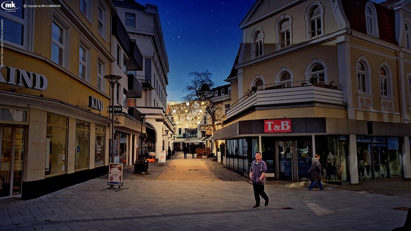 Ab dem 22. November wird eine neue Weihnachtsbeleuchtung in der Innenstadt erstrahlen und den Rundgang durch Stadt und Kurpark zu einem einheitlichen Lichterlebnis werden lassen. Unterst&uuml;tzt wird die Anschaffung der Staatsbad GmbH durch die Sparkasse Bad Oeynhausen &ndash; Porta Westfalica und den Verf&uuml;gungsfond der Stadt Bad Oeynhausen.