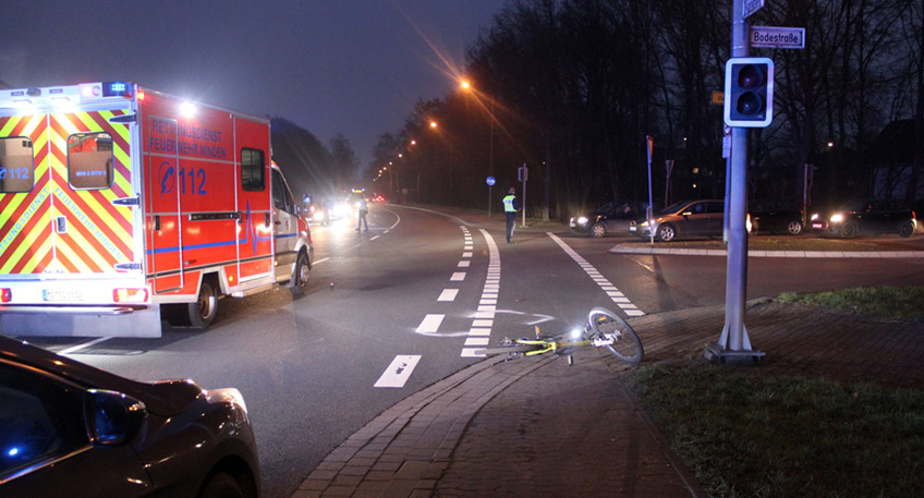 20220127 hallo minden radfahrer unfall
