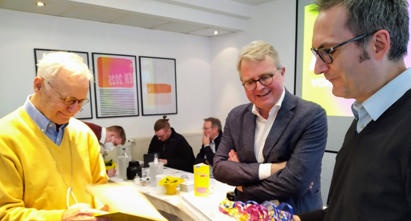 v.l.n.r. Jens Freise, Joachim Stange, Silke Fagin, Matthias K&ouml;nig, Kuno Diekmeier, Mario Cichonzyk, Hartmut Freise, Alexander Heidenreich, Frank Sch&auml;ffler