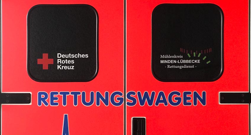 An der Einm&uuml;ndung Stemmer Landstra&szlig;e / Bierpohlweg kollidierten am Donnerstagmorgen zwei Fahrerzeugf&uuml;hrer miteinander. Ein Biker aus Porta Westfalica verletzte sich schwer.