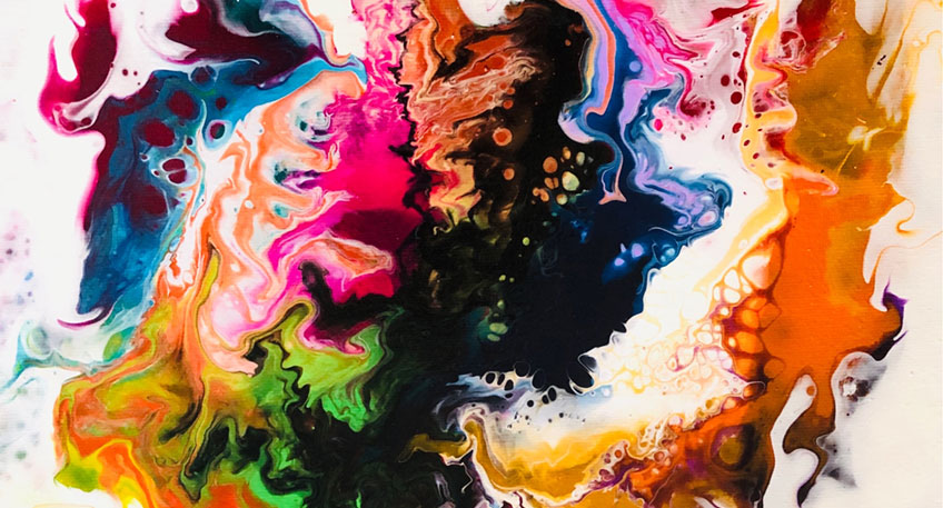 Die K&uuml;nstlerin Birgit Oldenburg bietet ab dem 07.11.2022 einen interessanten Workshop zur Technik &bdquo;Pouring Art&ldquo; an der Musik- und Kunstschule Porta Westfalica an. Der Workshop umfasst 7 Termine jeweils Montag von 15:30 bis 15:30 Uhr. 