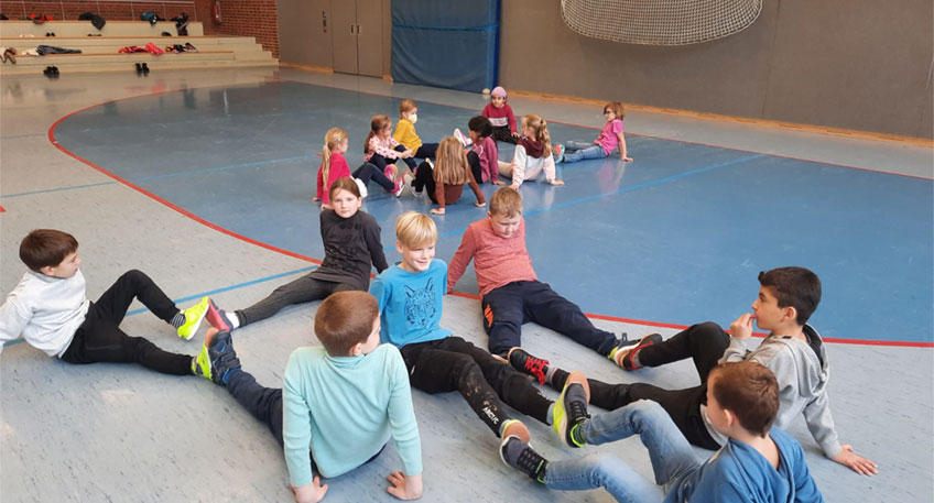 In den Grundschulen Nordhemmern und An der Bergkante stand !Respect auf dem Stundenplan &ndash; f&uuml;r die j&uuml;ngeren Kinder zum ersten Male, f&uuml;r die &auml;lteren zur Auffrischung. Beide Pr&auml;ventionsprojekte sind von der STIFTUNG Sparda-Bank Hannover gef&ouml;rdert worden.