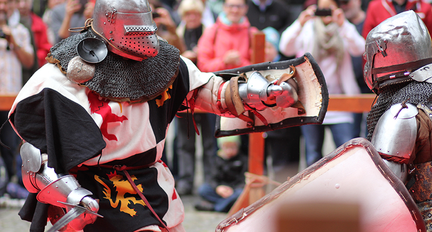 In Minden erwartet die G&auml;ste ein Geschichtserlebnis mit historischen Inszenierungen und Marktspektakel