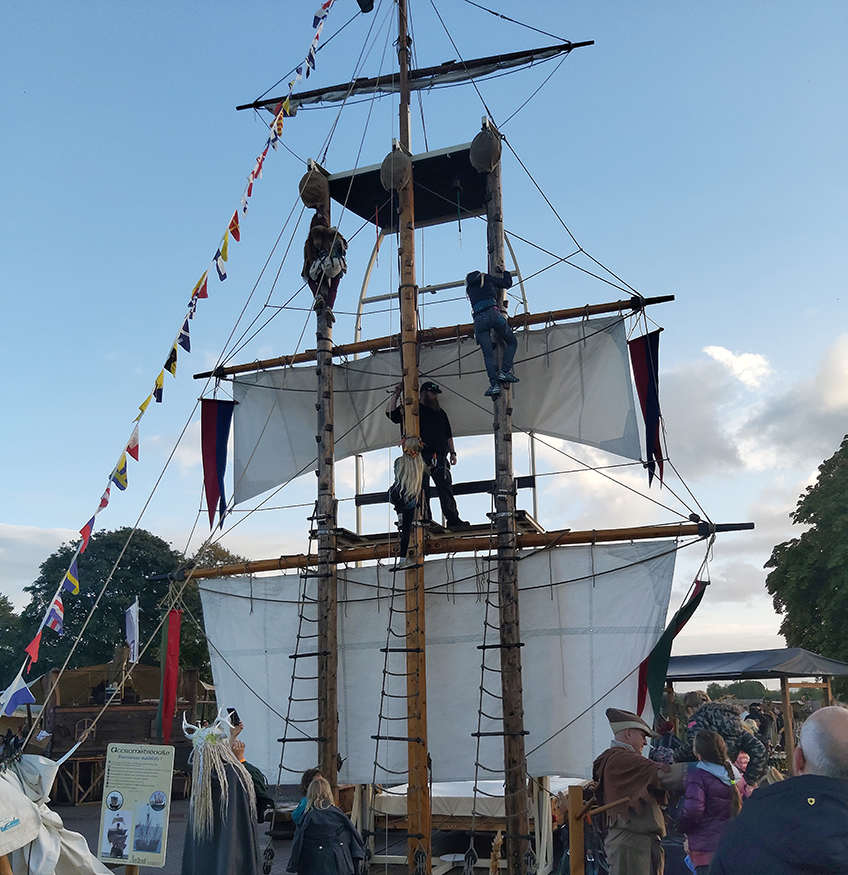 Auf Zeitreise kann man im historischen Minden vom 03.-04. Juni gehen