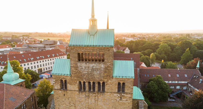 Nachrichten Minden Besteigung des DomWestwerks HALLO MINDEN
