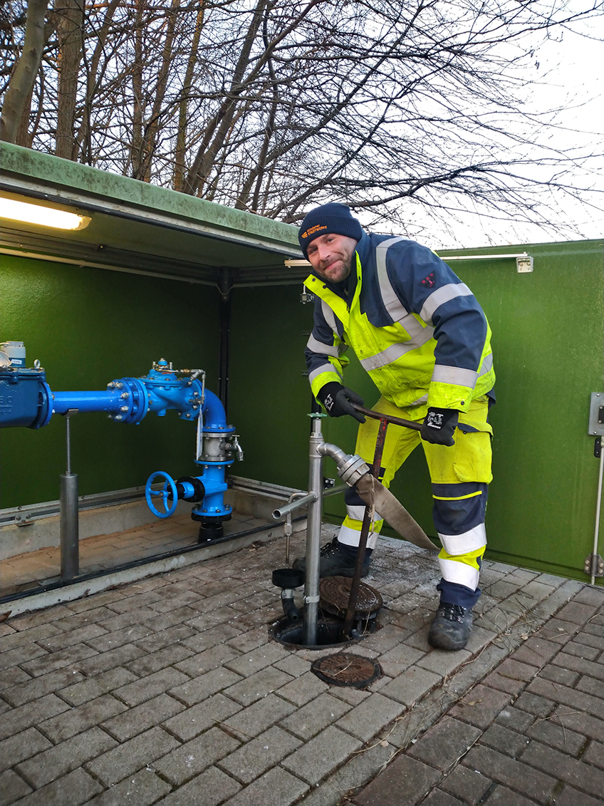 UV-Anlage. Foto: Mindener Stadtwerke GmbH