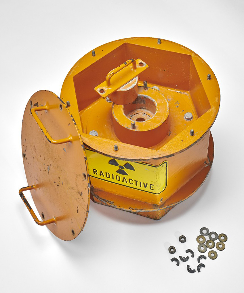 Bergebeh&auml;lter f&uuml;r kontaminiertes Material der Feuerwehr M&uuml;nster (&copy; LWL/Kainulainen)