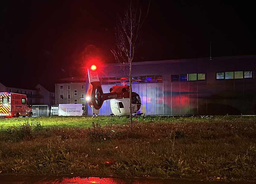 20241124 hallo minden feuerwehr unfall suedramd nordbruecke 01