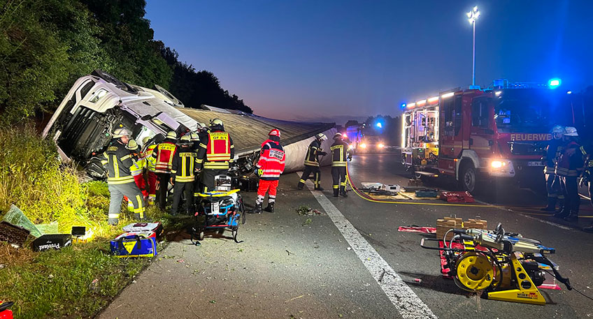 20260715 hallo minden unfall a2 lkw 00