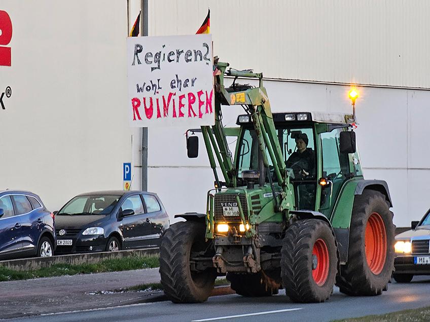Bauernproteste in Minden-Lübbecke