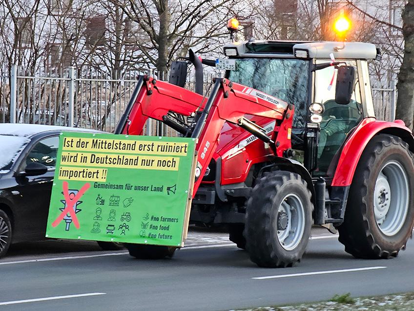 Bauernproteste in Minden-Lübbecke
