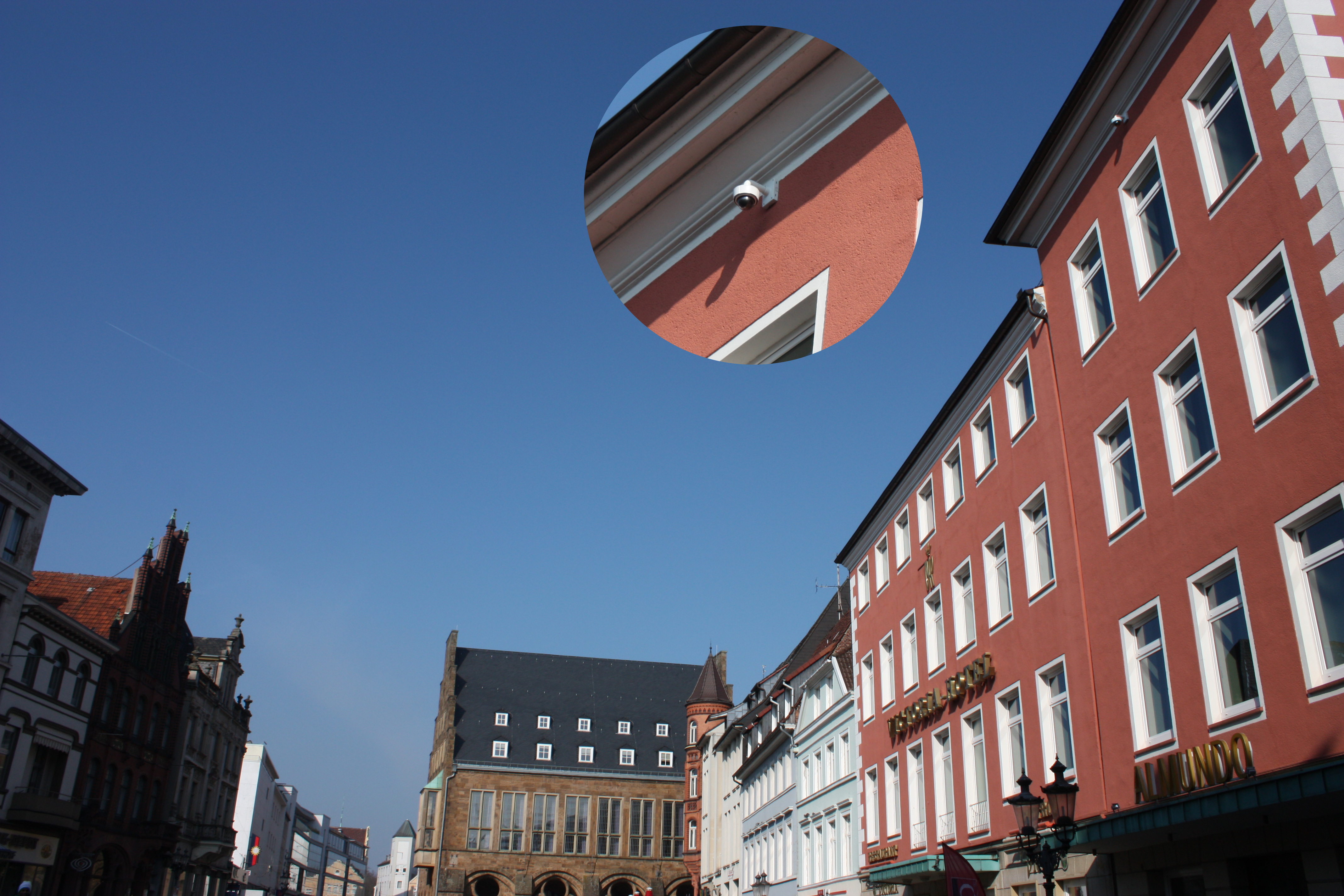 Webcam auf Mindens Marktplatz