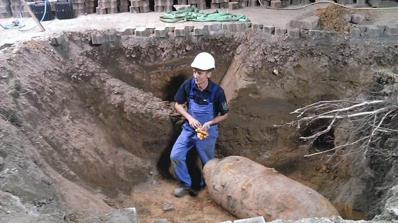 Bombe in Minden entsch&auml;rft