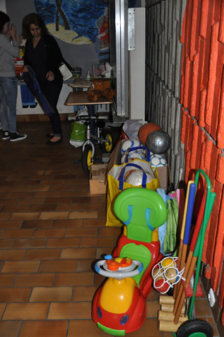 Betrieb in Notunterkunft Betrieb in Notunterkunft