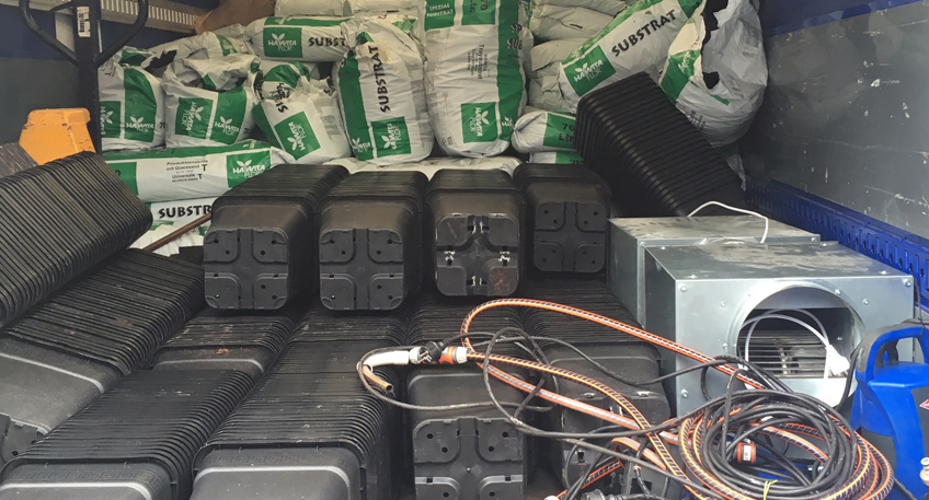 Polizei stellt Drogen im Verkaufswert von etwa 300 000 Euro sicher