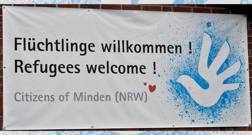 1000 Flüchtlinge kamen 2015 nach Minden