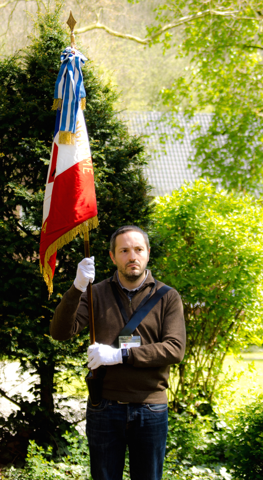 Besuch aus Frankreich im ehemaligen KZ-Außenlager