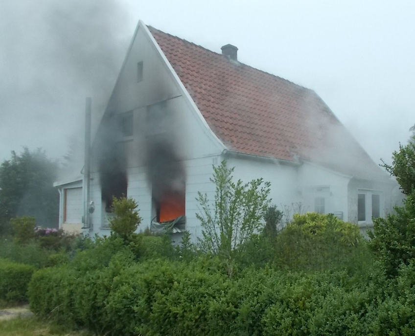 Hausbrand in Stemmer - Ursache noch unklar