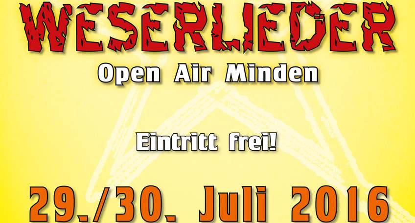 20160613 hallo minden weserlieder line up bandinfo programm