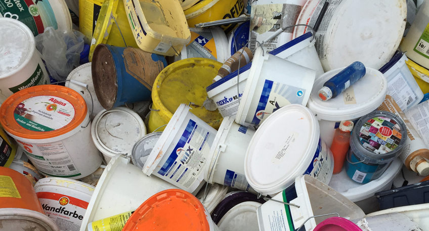 Sammlung schadstoffhaltiger Abf&auml;lle in Bad Oeynhausen