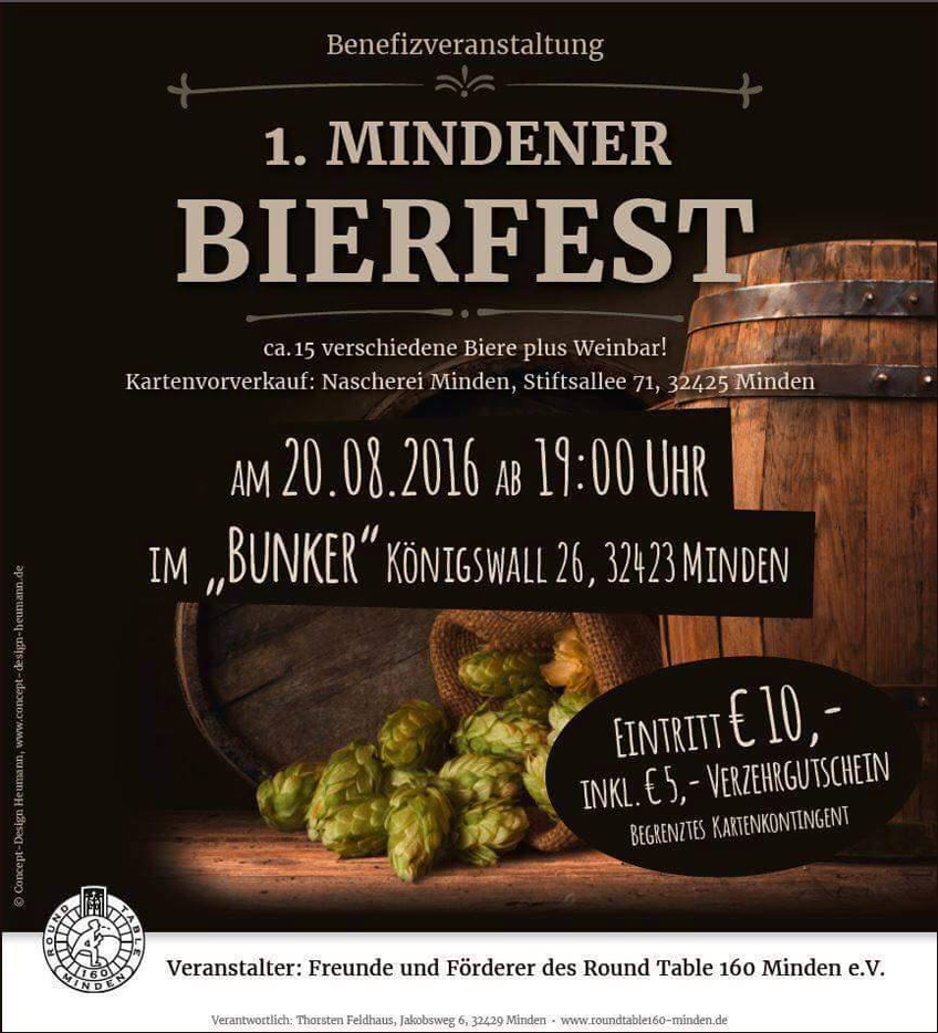 Bier trinken für den guten Zweck