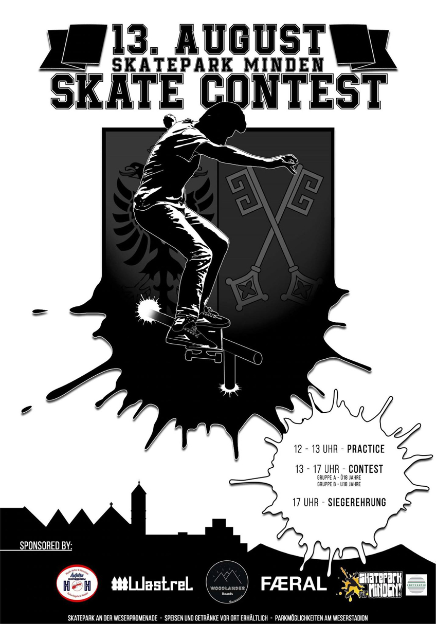 Skatecontest - Viel Action an der Weserpromenade