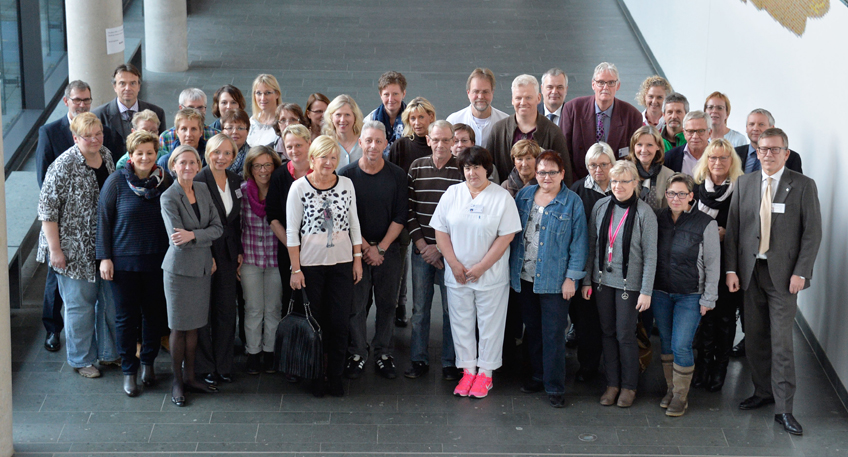 40 und 25 Jahre Dienstjubil&auml;um bei den M&uuml;hlenkreiskliniken