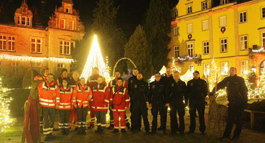 DRK und Feuerwehr ziehen Bilanz nach dem Weihnachtszauber