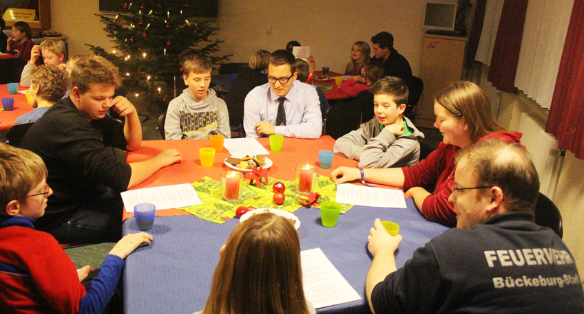 Mit dem Christkind klingt das Dienstjahr aus