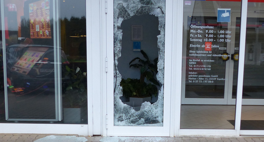 Einbruch in Spielhalle - Parallelen zum anderen Fall