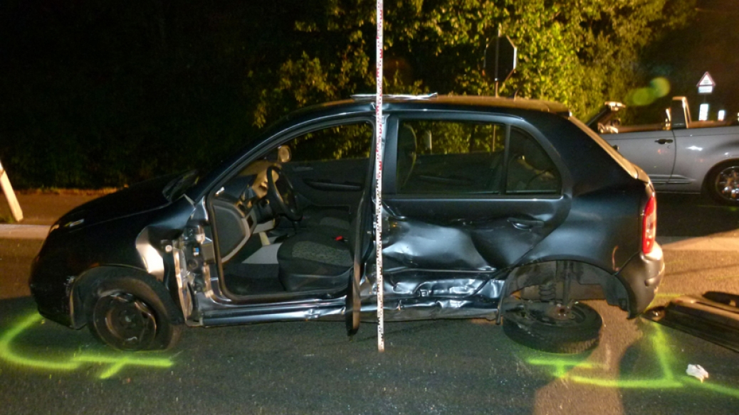 Nachrichten Petershagen - Zwei Verletzte nach Kollision auf der B 482 ...