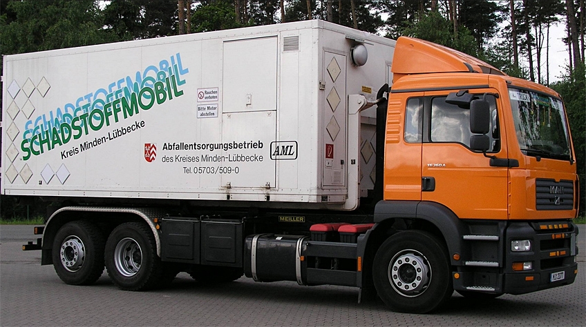 Das Schadstoffmobil ist am 2. September 2017 wieder da