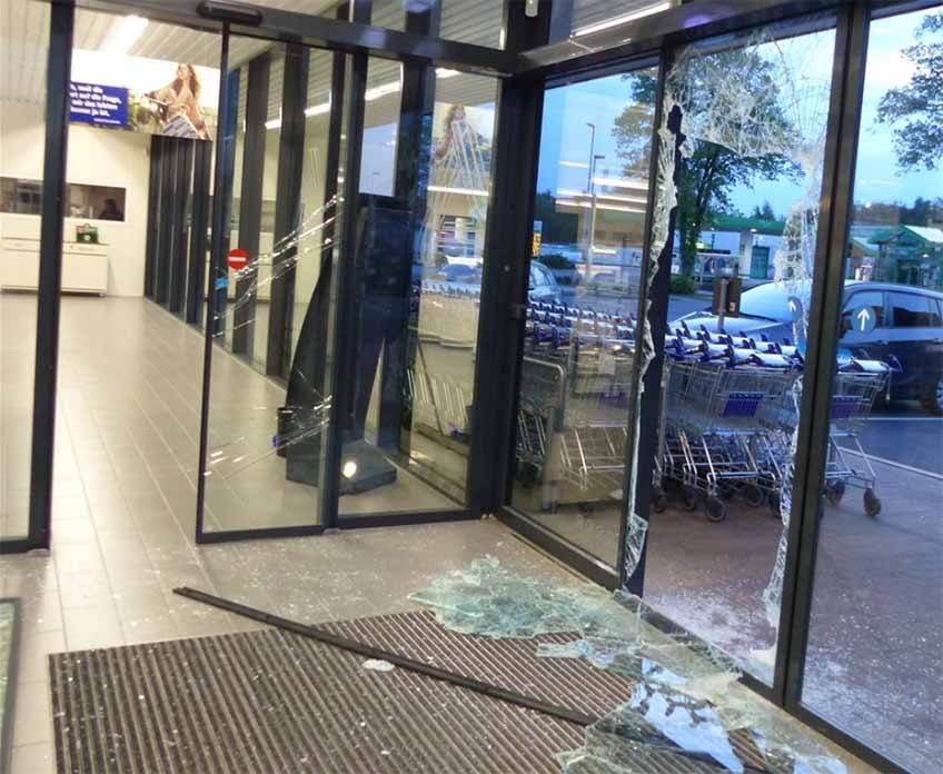 Einbrecher im Discounter-Markt in Rahden