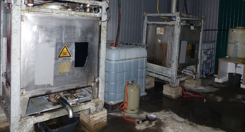 Nachrichten Pr. Oldendorf Chemikalienfund Eines der größten